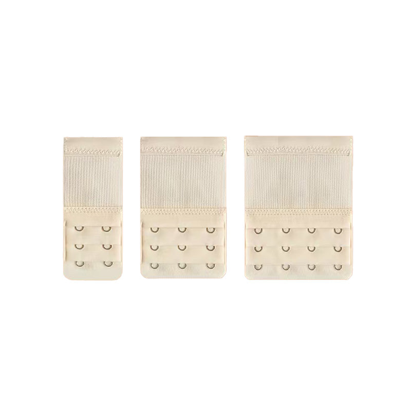 Fabric-Covered Bra Extender — Hook & Eye Closure