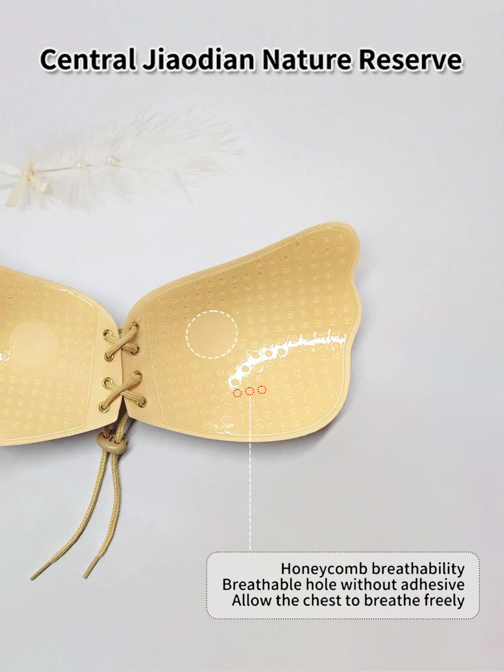 Fabric-based — Push-up Style — "Lala Goddess" Nipple Covers