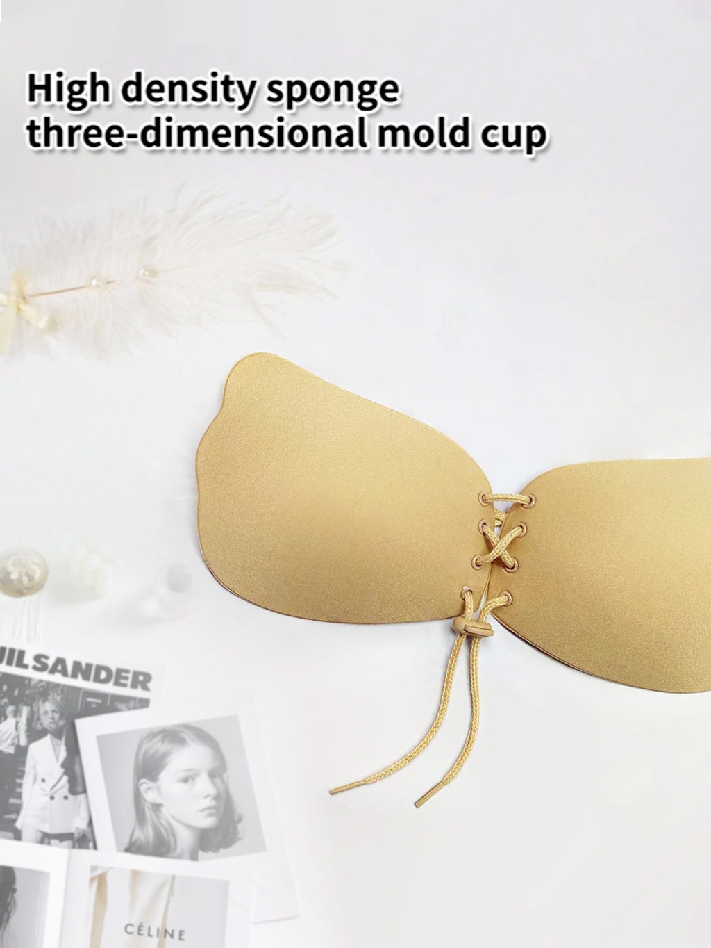 Fabric-based — Push-up Style — "Lala Goddess" Nipple Covers