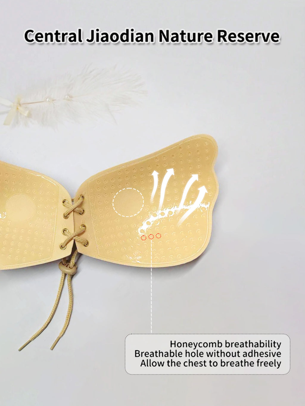 Fabric-based — Push-up Style — "Lala Goddess" Nipple Covers