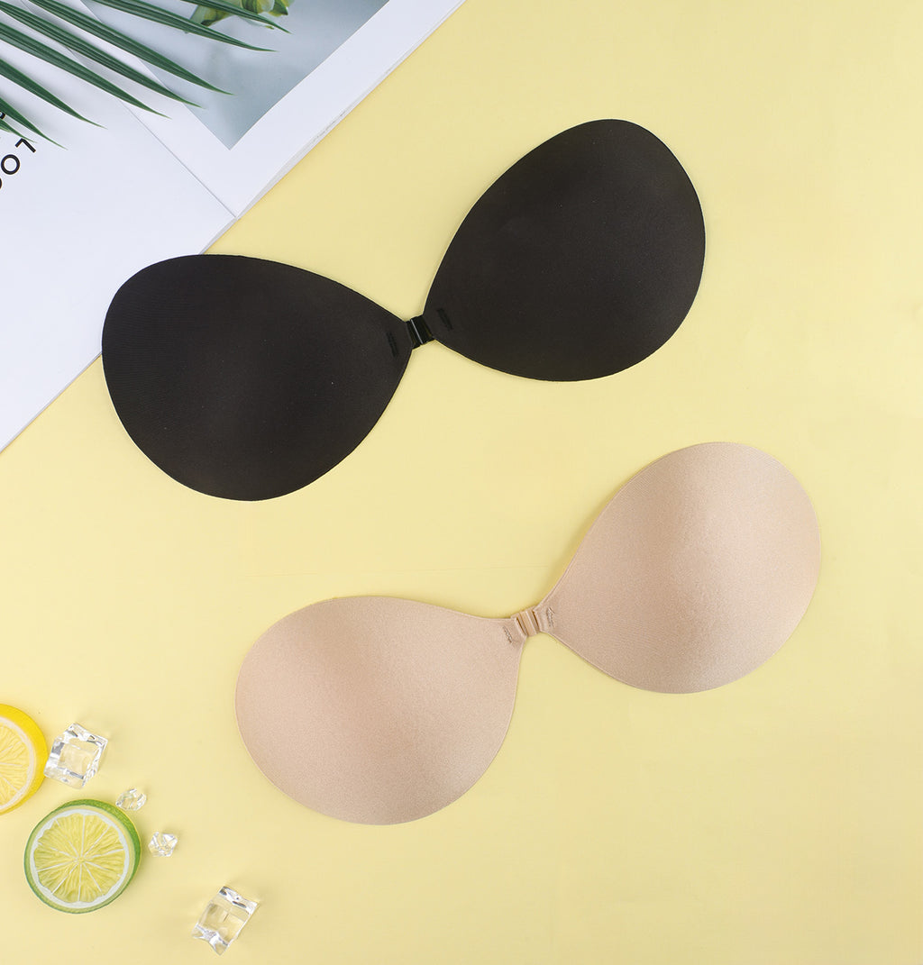Fabric-Covered, Rounded, Push-Up Nipple Covers