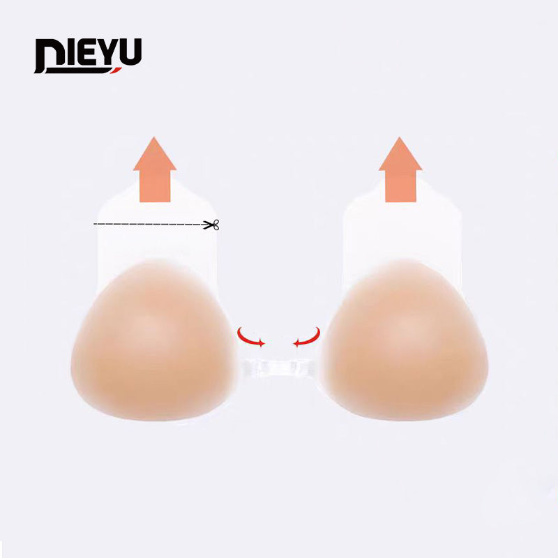 Silicone Lift-Up Pasties — With Adhesive (Teardrop Shape)