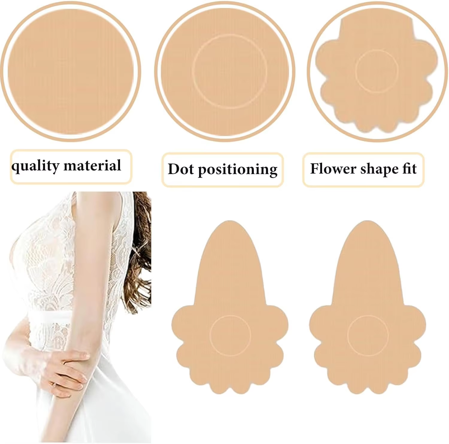 Non-woven Fabric — Adhesive — Lifting Patch