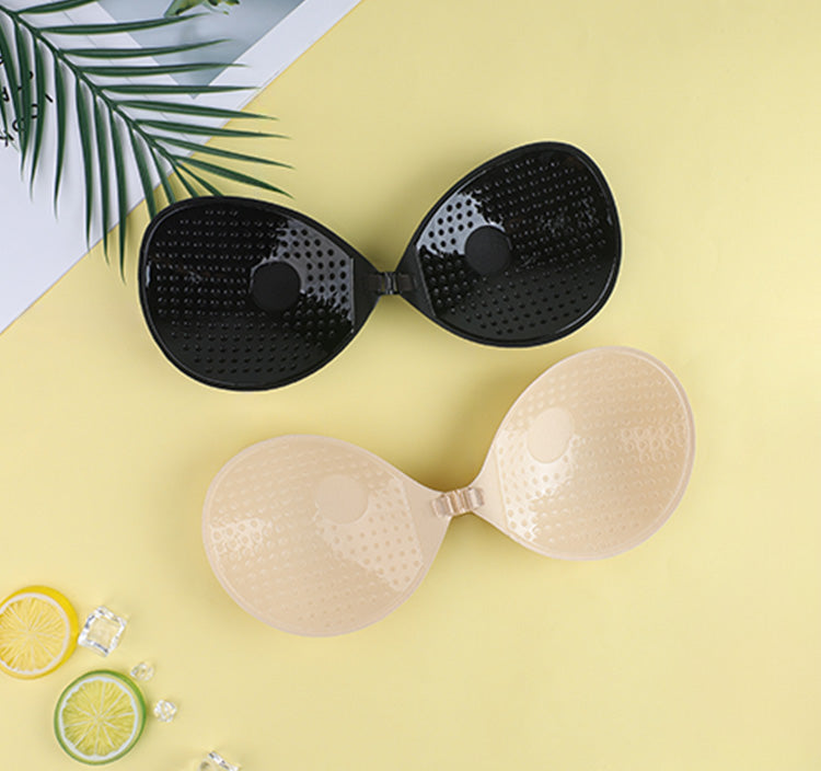 Fabric-Covered, Rounded, Push-Up Nipple Covers