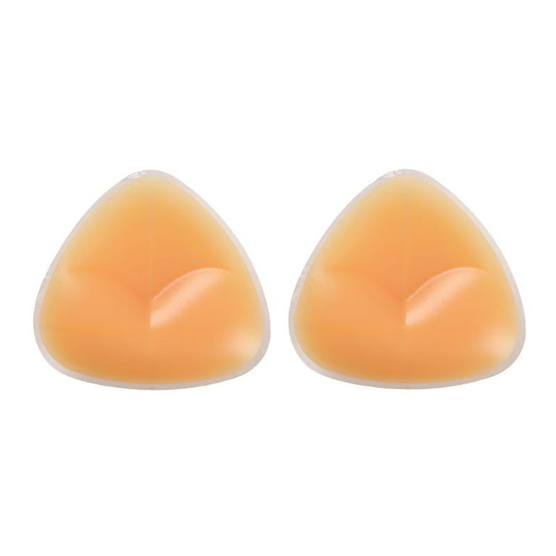 Protetores de Silicone para os Seios — Formato Redondo-Triangular