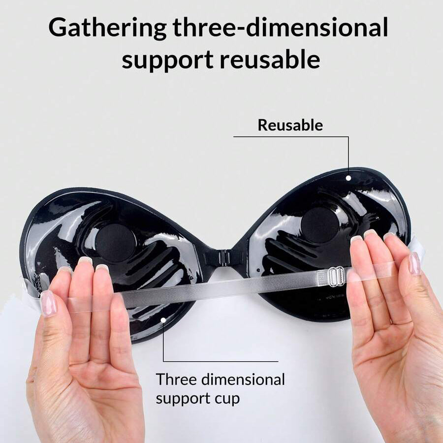 Gel-Filled Style — 3cm — Palm-Shaped Cup