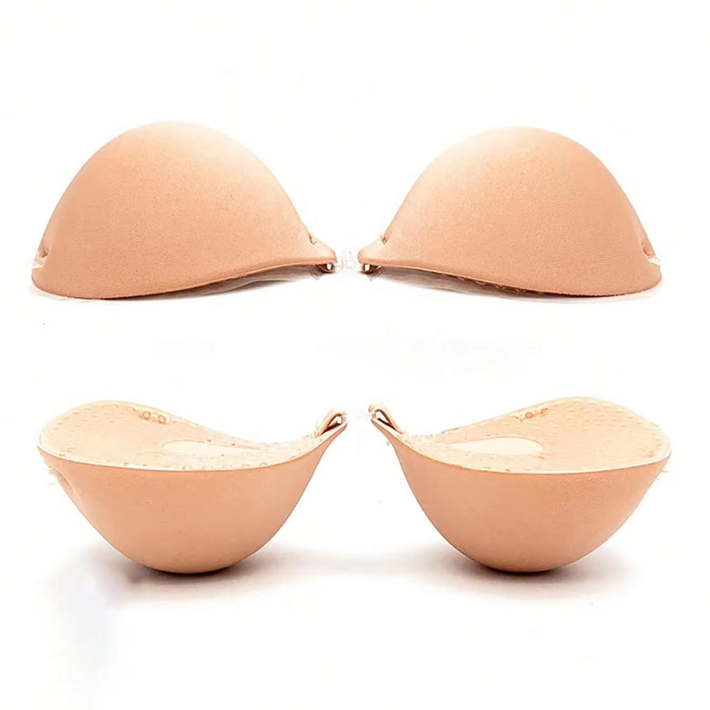 Premium 6cm Ultra-Thick Bra Pads - Extreme Push-Up Round "Mantou" Bra Inserts