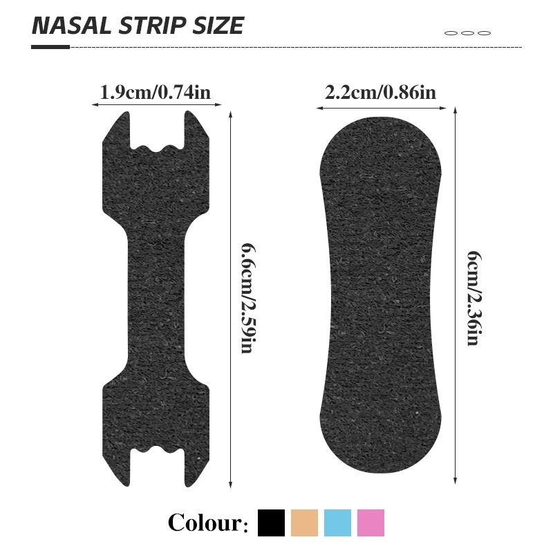 Anti-Snoring Nasal Strips — Breathable Sleep Patches (Customizable) — Non-Woven Fabric & TPE Material