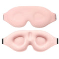 Máscara de dormir 3D — Proteção ocular contornada para olhos profundos (macia e confortável)