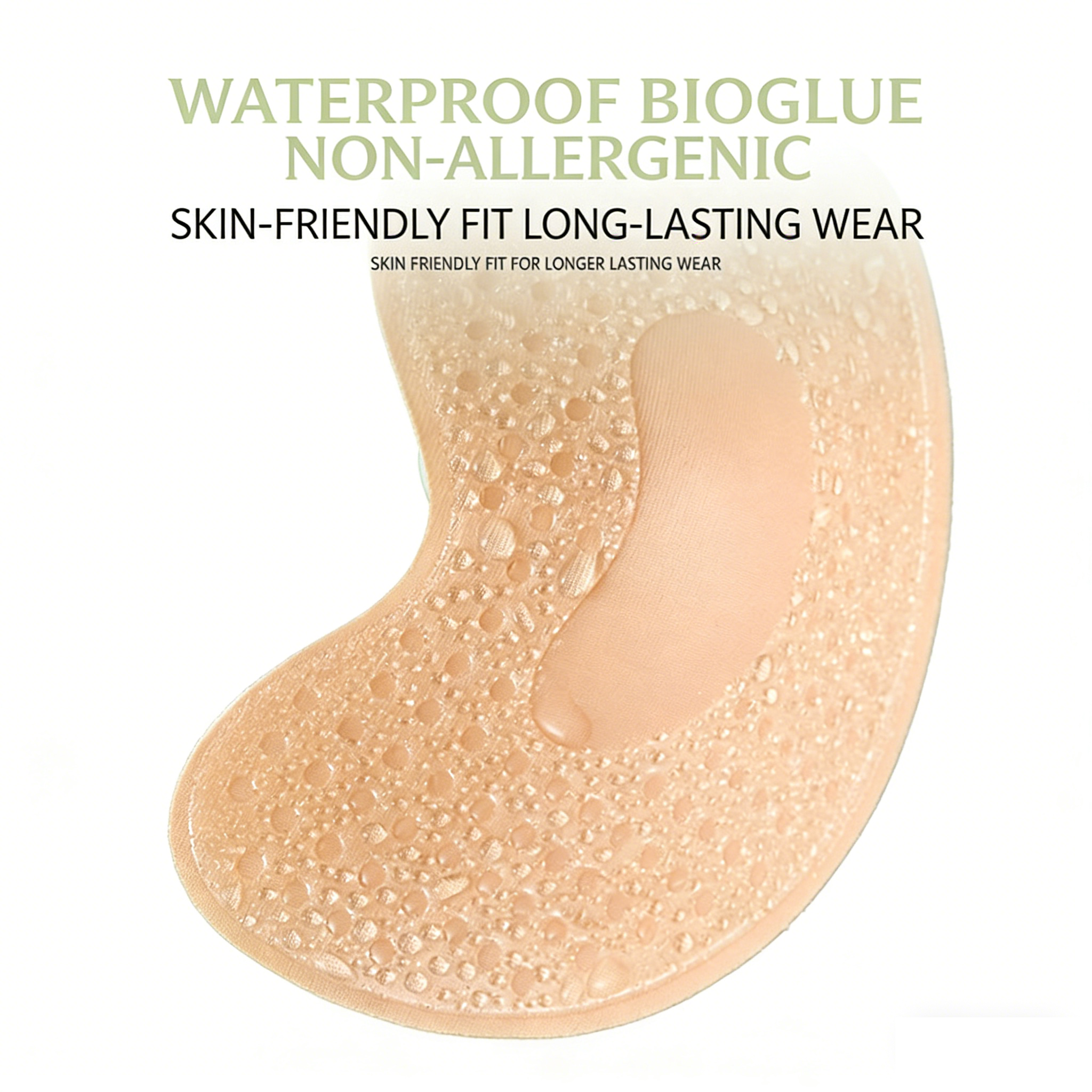 Mango-Shaped Lace Push-Up Strapless Bra