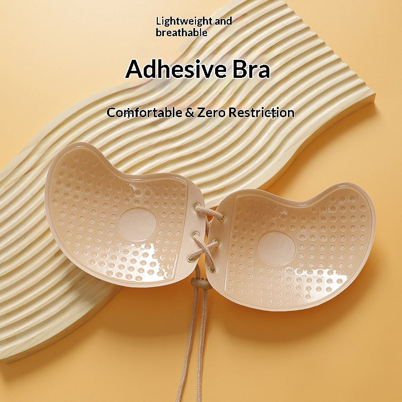 Premium Invisible Strapless Push-Up Bra - Backless Mango-Shaped Self-Adhesive Bra