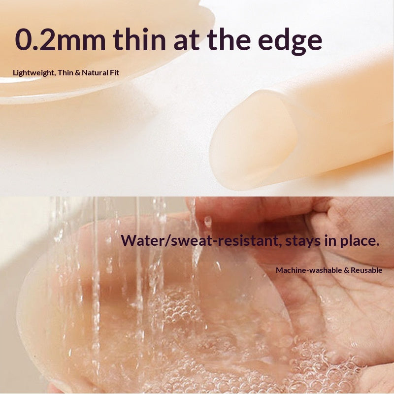 Premium Ultra-Thin Silicone Nipple Covers - Invisible 0.2mm Seamless Pasties