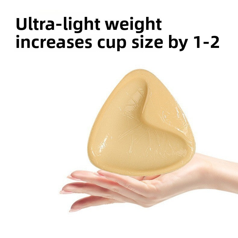 Premium Double-Sided Adhesive Bra Pads - Invisible Triangle Push-Up Inserts