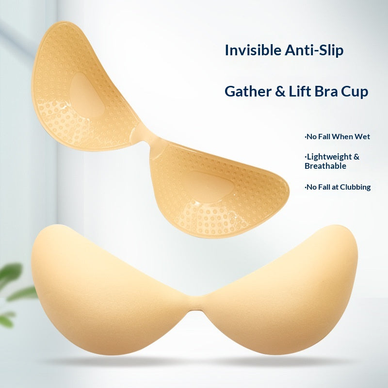 Premium Invisible Strapless Push-Up Bra - Backless Cat-Ear Self-Adhesive Bra