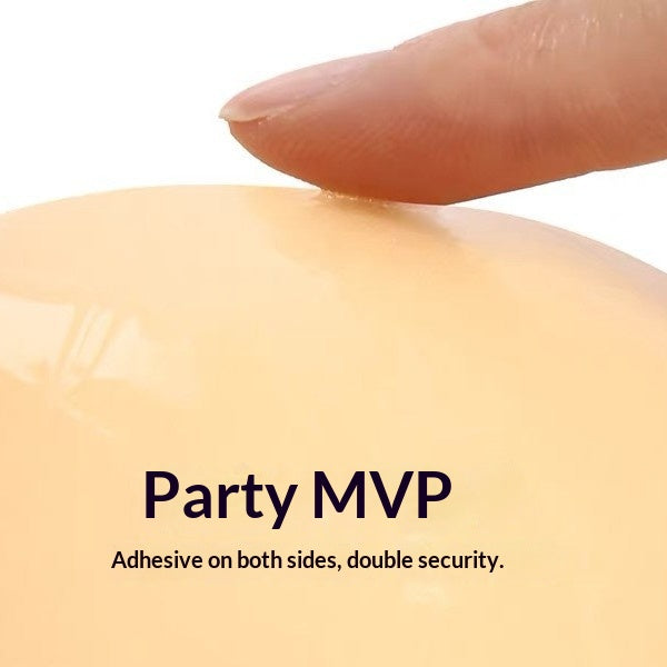 Premium Double-Sided Adhesive Bra Pads - Invisible Triangle Push-Up Inserts