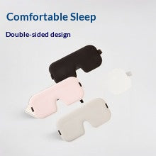 Premium Double-Sided Mulberry Silk Sleep Eye Mask with Invisible Nose Wing - 100% Total Blackout