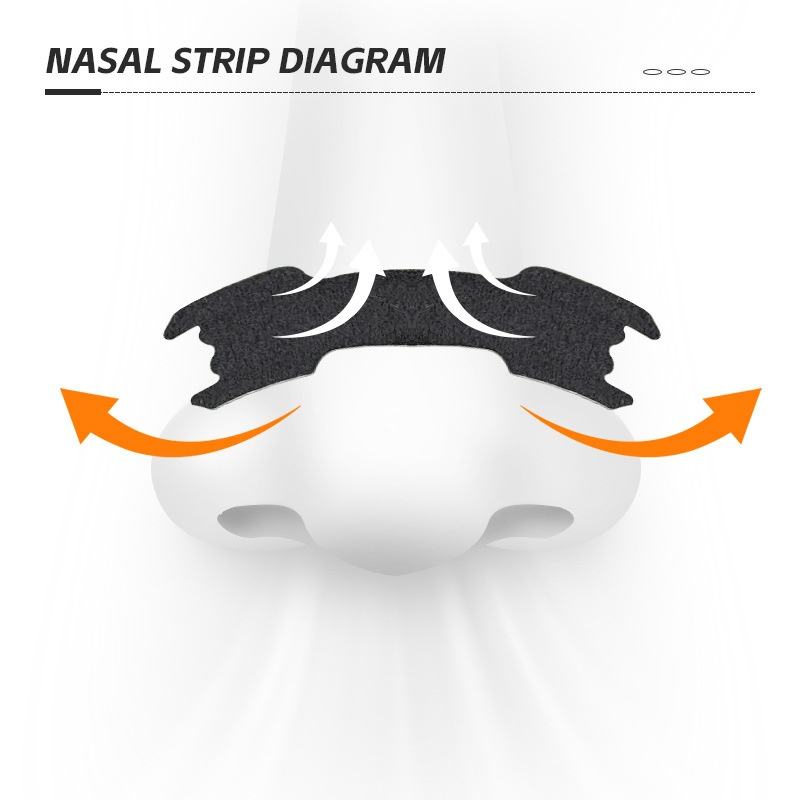Anti-Snoring Nasal Strips — Breathable Sleep Patches (Customizable) — Non-Woven Fabric & TPE Material