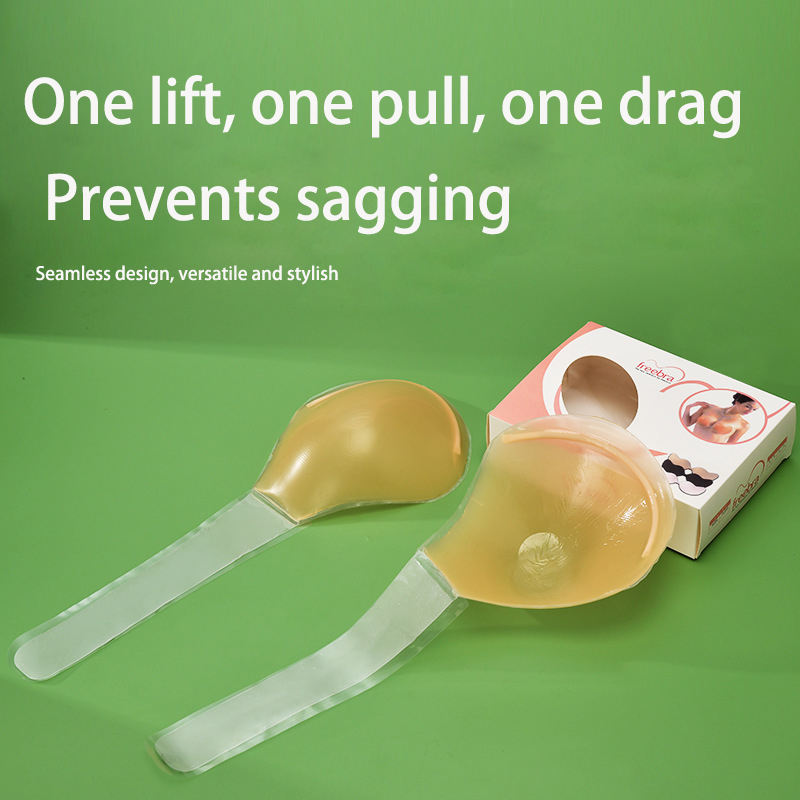 InvisiLift Underwire Silicone Spoon Bra – Strapless Deep Plunge Lift Patch
