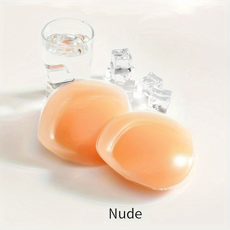 Premium Abalone-Shaped Silicone Breast Pads - Invisible Push-Up Bra Inserts