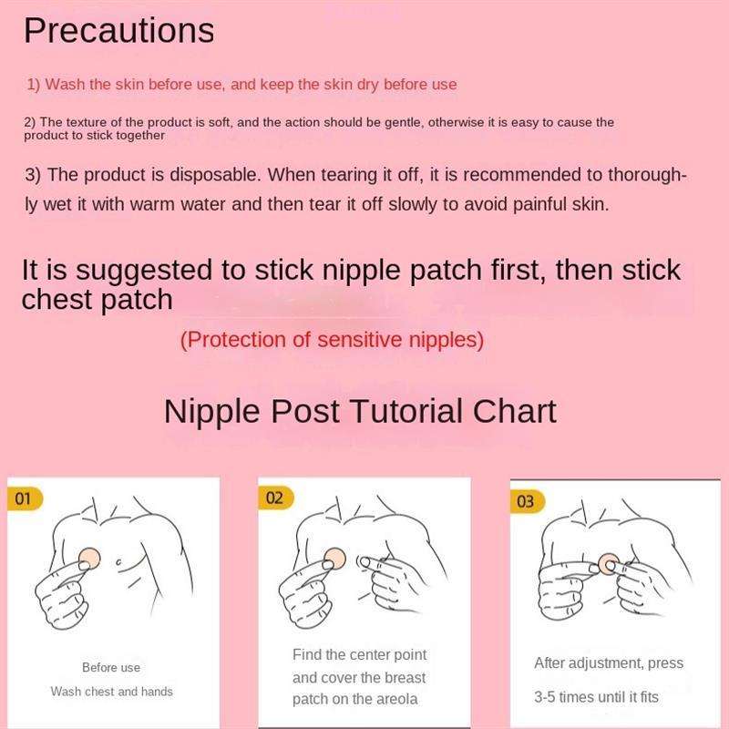 Elegant Lace Breast Lift Tape – Invisible Wing-Shaped Pasties with Instant Lift