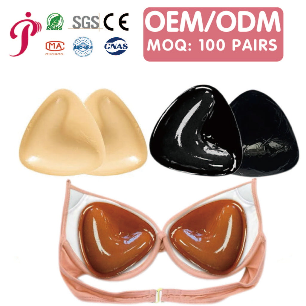 Premium Double-Sided Adhesive Bra Pads - Invisible Triangle Push-Up Inserts